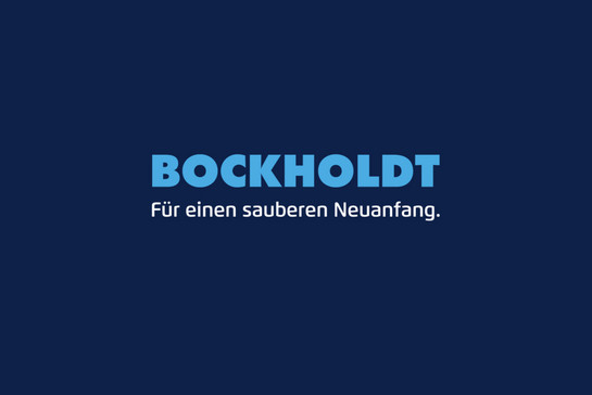 Blaues Bockholdt Logo