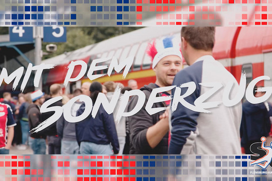 SG Fans fahren mit dem Zug zum Spiel