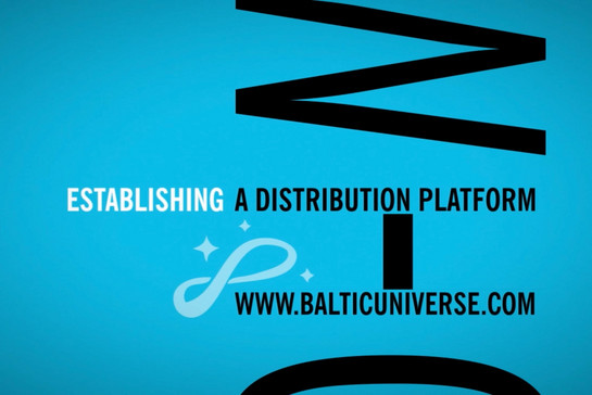 Eine URL von Baltic Universe