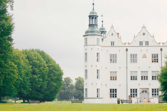 Ein weißes Schloss