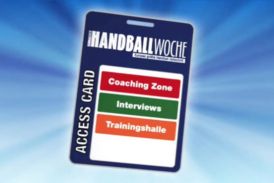 Bunte Accesscard für die Handballwoche
