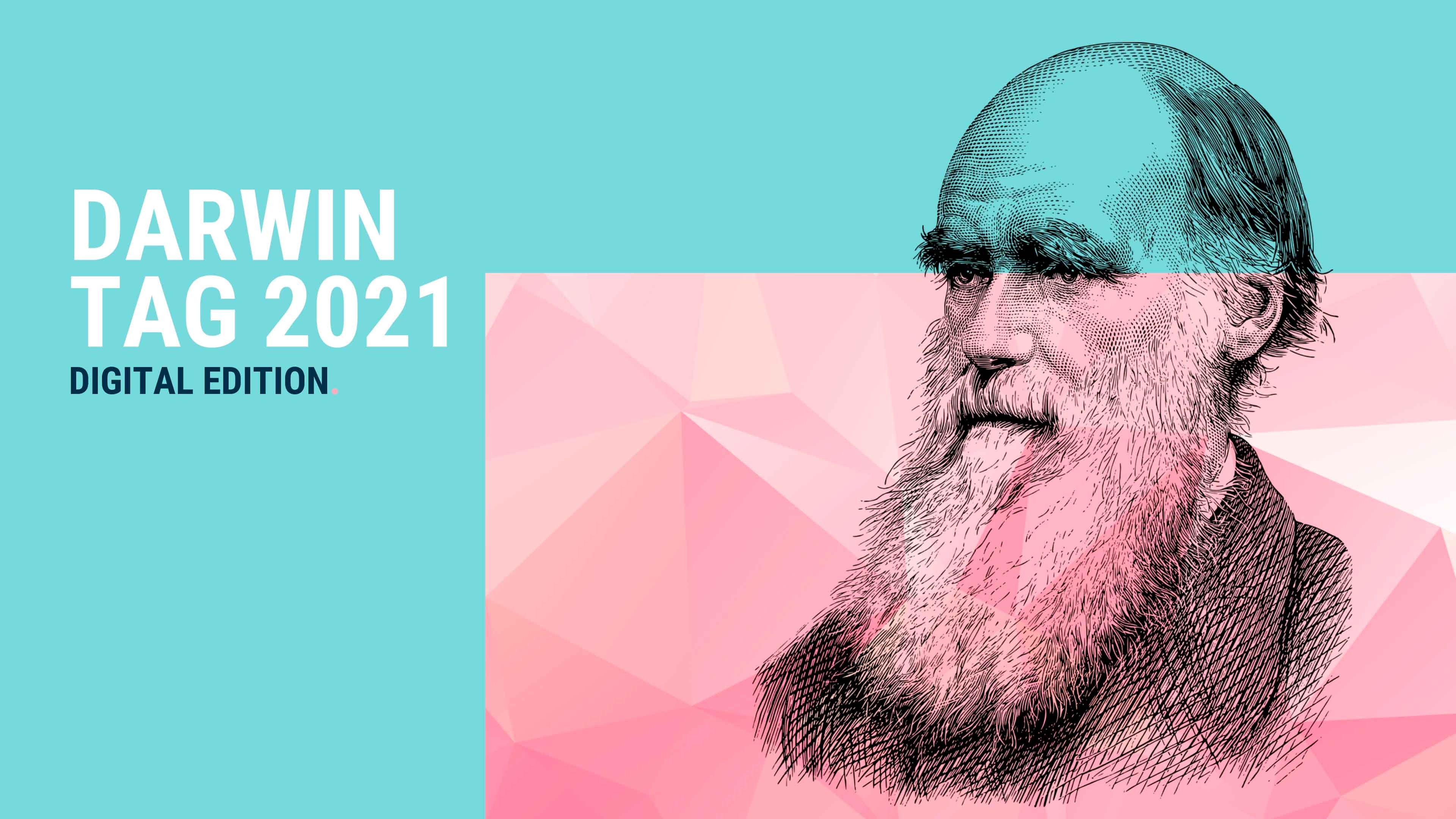 Bildercollage von Charles Darwin zum Darwin Tag